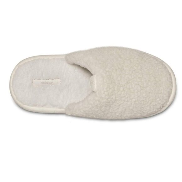 Allbirds Wool Dweller Slippers Womens Size W8 Cream Slip On Round Toe Relaxing - Picture 5 of 12